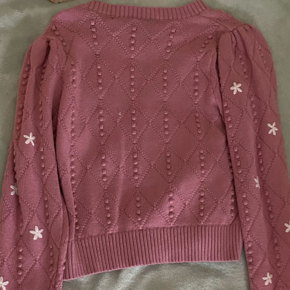 English Factory | Pink Daisy Sweater